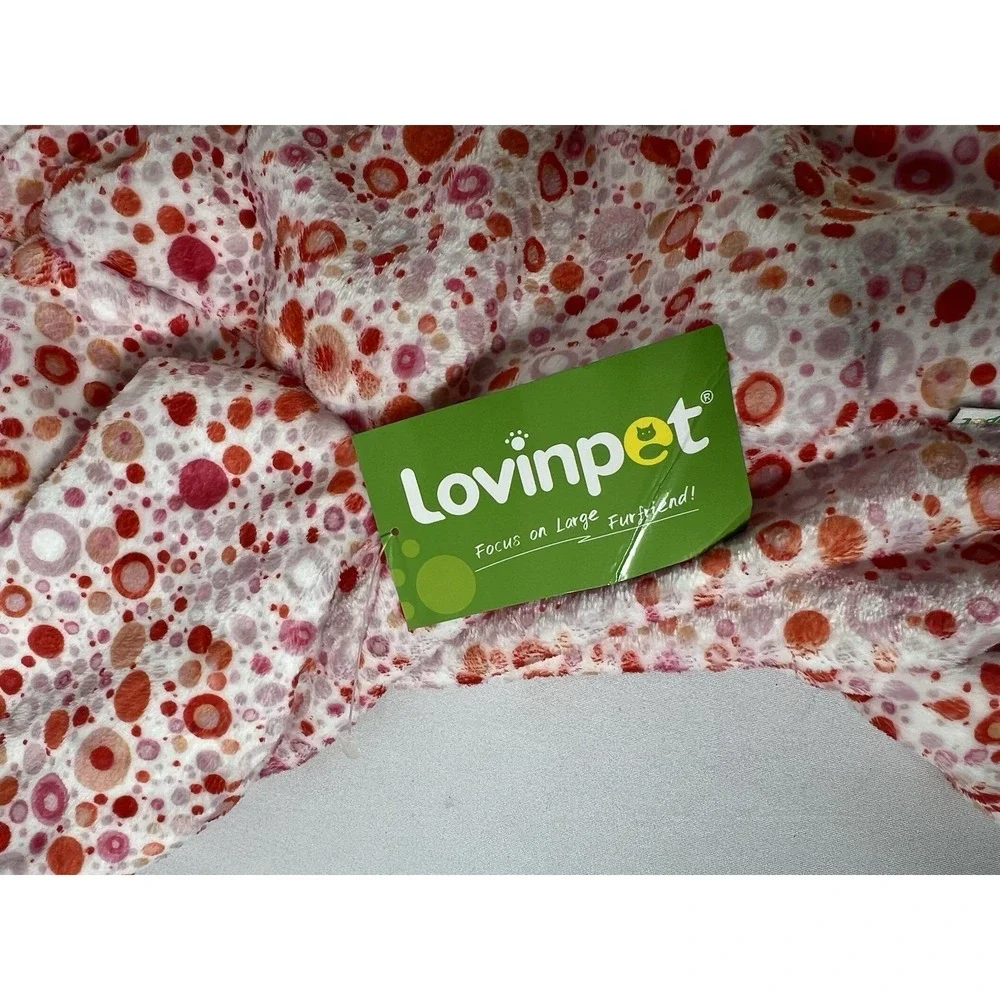 LovinPet Large Dogs Hoodies Girl, Premium Fit Flannel Warm Dog Pajamas. XXL